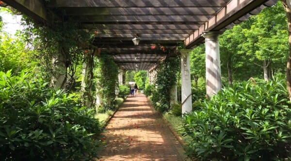The Four Seasons Garden at Daniel Stowe Botanical Gardens in Belmont NC.